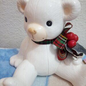 "Artistic Gifts, Holiday Bear Collectible (Selling As Is)